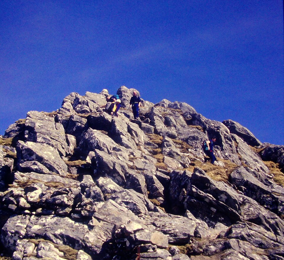 The Saddle and Sgurr na Sgine, Kintail